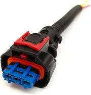 CCWUTQF 2 Pin Automotive Waterproof Electronic Connector Female End Domestic Wiring Harness Plug Plastic Shell 1928405521(3P Wire Harness)