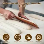 Bread Transfer Peel 15 Inch Long Beech Wood French Bread Flipping Board beyvx
