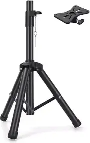 Speaker Tripod Stands Adjustable PA DJ Short Tripod Stand Mini Speaker Stand Pin