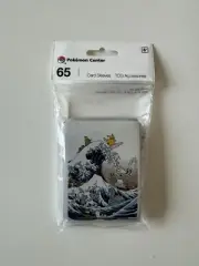 Great Wave Pikachu & Friends Pokemon Center Card Sleeves