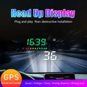 Universal Car Digital GPS Speedometer Head Up Display Projector Overspeed Alarm