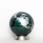 【SKYGLOBE】6吋網版七彩綠存錢筒鎳色底座地球儀《WUZ屋子》地球儀 地圖 台灣製