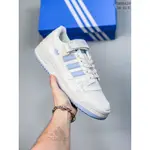 愛迪達 ADIDAS ORIGINALS FORUM 84低幫休閒魔術貼運動鞋高品質情侶運動鞋跑步滑板鞋