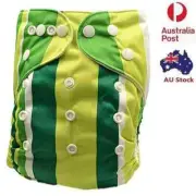 Adjustable Reusable Waterproof Modern Cloth Diaper Nappies Baby Boy Nappy (D151)