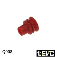 在飛比找樂天市場購物網優惠-《tevc》Q008 防水塞 接頭 塞子 堵頭 橡膠塞 橡皮