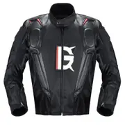 Motorcycle Jacket PU Leather Racing Body Armor Protection Moto Motocross Off-road Clothing Protection Gear