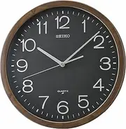 [SEIKO] Shigato Wall Clock, Black