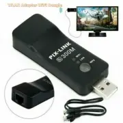 Wireless LAN Adapter WiFi USB Dongle J-45 Ethernet Cable For Sony Smart LG TV