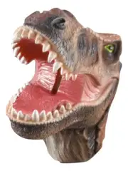 Money Box Statue Ornament Figurine Home Decor - Dinosaur T-Rex Head Medium