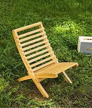 Folding Portable Lightweight Camping Table and Chair, Lightweight Roll-Up Table Aluminum Low Portable Picnic Table with Carrying Bag for Outdoor, Beach, Picnic, Backyards, BBQ and Party