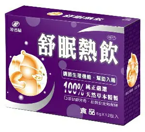 ▼港香蘭 舒眠熱飲 6g×12包 3盒組 酸棗仁紓壓配方