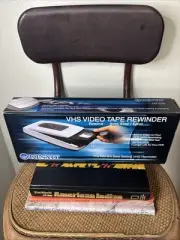New KINYO UV-520 VHS Video Cassette Tape Rewinder VCR Saver Auto-Stop/Eject - F