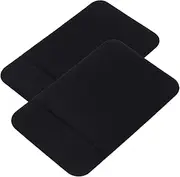 Tofficu 2Pcs Adhesive Smartphone Back Wallet Card Holder for Mobile Phones Non Slip Design for Id Credit Cards Compact and Convenient Card