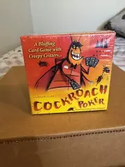 Cockroach Poker Card Game NEW Sealed