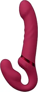 LOVENSE Lapis Strapless Strap on Dildos G-Spot Dildo Vibrator with Flexible Bulb Clitoral Stimulator Vibrating Butt Plug Remote Control Adult Sex Toy for Women Lesbian Couple