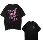 T 恤加大碼 CRAZY IDEA T 恤原創 RFCLOTH