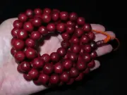 Nepal Tibet Buddhist 108 Round Shaped Phoenix Eyed Bodhi Mala Prayer Beads (h1)
