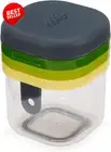 Multi-Prep Mini 3-in-1Vegetable Chopper Dicer,Egg Slicer,Stainless Steel Cutters
