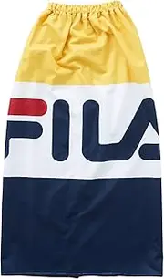 Fila 429800 Men's Color Block Wrap Towel, YL, Free Size, YL