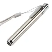 Stainless Steel Mini Pocket Lamp Led 395 UV Flashlight Torch Ultra Violet Light AAA Battery for Marker Checker Detection