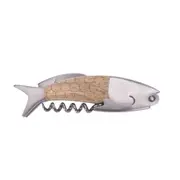 Maverick Flinders Fish Wine Corkscrew/Bottle Opener/Knife Pocket Bar Tool 12.5cm