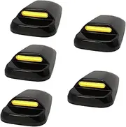 LED Cab Marker Light Amber Top Roof Clearance Light Running Lamp for 2003-2018 RAM 1500 2500 3500 OEM Replacements