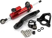Motorcycle steering damper For SUZUKI GSXR600 GSXR750 2006-2017 Motorcycle Steering Damper Bracket Set Stabilizer Linear Dampers Mounting Support