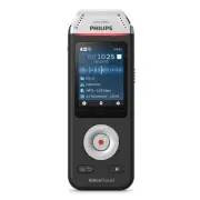 Philips VoiceTracer Voice/Audio Recorder for Interviews w/ 2 Microphone Black