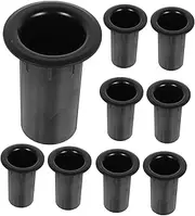 Angoily Bass Reflex Tube Speaker Port Tube Set 12pcs Plastic Accessories for Audio Punching Bag Safe Easy to Install