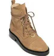NEW IN BOX AllSaints Lira Suede Hiker Boots Size 40EU / 10US Desert Sand