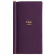 Letts Legacy Slim Address Book Purple Coloured Notebook Home Stationery
