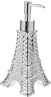 CALLARON Eiffel Tower Liquid Soap Dispenser Bottle with Pump Refillable Shampoo Shower Gel Container Stylish Bathroom Accessory for Home Hotel Use