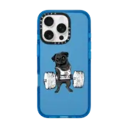 iPhone 16 Pro Impact Case Black Pug Lift