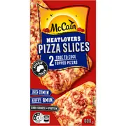 McCain Pizza Slice Snacks Meatlovers 2 Pack