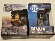 ViniMates Batman and Wonder Woman Vinyl Figure Lot NEW in Box