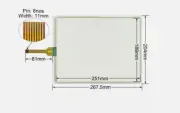 1PC Touch panel for SCHURTER 1071.0046 touchscreen glass for replace #am