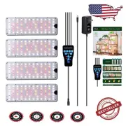 Full Spectrum Dimmable Grow Light with 6/10/14/18H Timer for Indoor Gardening
