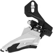 Shimano CUES FD-U4000-D Front Derailleur - 9/10-Speed, Double, Side Swing,