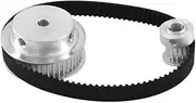 HTD3M 15T 45T Transmission Pulley Belt Kit Reduction 1:3 11mm Width Gear Pulley Set 3M 291 Timing Belt for CNC Machine