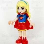 LEGO® DC Super Hero Girls Supergirl Minifigure Red Skirt 41232 shg006 Minifig