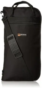 Deluxe Series Drum Mallet Bag for Up to 20 Pairs of Sticks, Model (C340) , Black