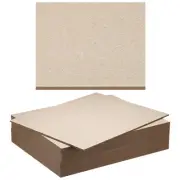 0.16"x12.5"x10" Book Board, 20 Pack Chipboard Sheets Book Binding Board, Gray