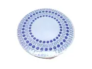 Blue Round 10" Cake Boards Pack of 3 Cardboard