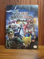 Super Smash Bros Brawl Prima Premiere Strategy Guide Wii NEW!