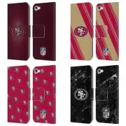 OFFICIAL NFL SAN FRANCISCO 49ERS ARTWORK LEATHER BOOK CASE FOR APPLE iPOD TOUCH