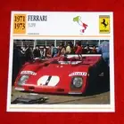 1971-73 Ferrari 312PB Compitizione - Edito-Service, SA collector card