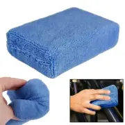 Wax Microfiber Sponge 1PCs Applicator Blue Car Pad Polishing Soft Pads