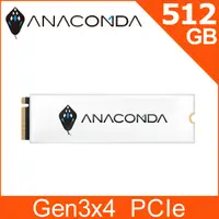 在飛比找PChome24h購物優惠-ANACOMDA 巨蟒 i3 512GB Gen3x4 M.