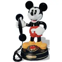 在飛比找蝦皮購物優惠-＊全新古董＊ 米奇電話 Mickey復古電話 米老鼠彩色有線