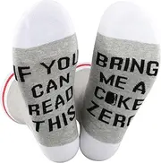 [JTOUK] Drinks Crew Socks Gift for Drinks Lovers If You Can Read This Bring Me A Drinks Socks for Women